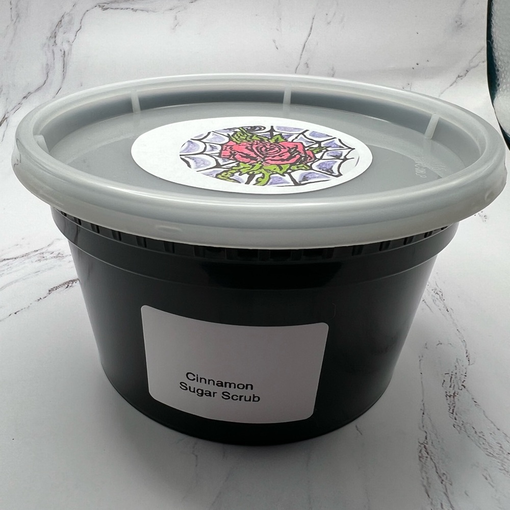 Cinnamon 12 ounce sugar scrub - Picture 4 of 9